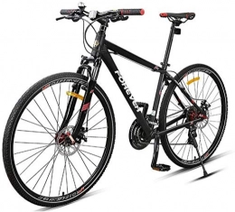 Mnjin Mountain Bike Mnjin Road Bike Mountain Combined with Aluminum Alloy Frame Shock Absorber Bicycle 27 Speed