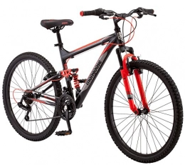 Mongoose  Mongoose Status 2.2 26" Wheel men's bicycle, 18" / medium frame size, black (R5500B)