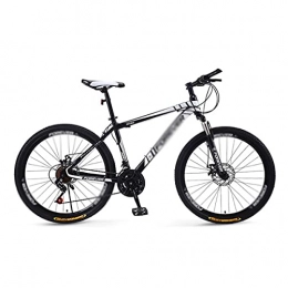 T-Day Mountain Bike Mountain Bike 21 Speed Mountain Bike 26 Inches 3-Spoke Wheels MTB Front Suspension Bicycle For A Path, Trail & Mountains(Size:21 Speed, Color:Black)