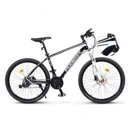 T-Day Bike Mountain Bike 26 / 27.5" Mountain Bikes 33 Speed Bicycle Adult Mountain Trail Bike Aluminum Alloy Frame With Dual Disc Brake(Size:26 in, Color:White)