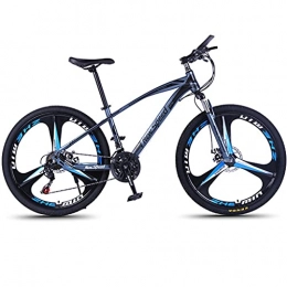 PBTRM Bike Mountain Bike 26 Inches, 21-Speed Shifters, Aluminum Frame, Dual Suspension, Suitable for People Height 160-185CM, Gray
