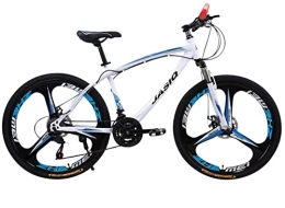 JASIQ Mountain Bike Mountain Bike, 26" Wheel, 18" Frame, 24 Gears, Cycle Bicycle, Rare model in the UK, 3 Spoke Wheel, Front and Back Disk Brakes 26 inch, Christmas Xmas gift present for Adult, Men, Boys and Kids