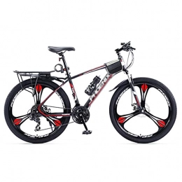 T-Day Bike Mountain Bike 27.5 In Carbon Steel Mountain Bike Suitable For Adults Mens Womens 24 Speeds With Dual Disc Brake For A Path, Trail & Mountains(Size:24 Speed, Color:Red)