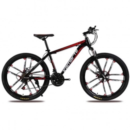 DOS Mountain Bike Mountain Bike 27 Speed 26 Inches Dual Suspension Mountain Bike, Black