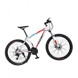 T-Day Bike Mountain Bike Adult Mountain Bike 26 Inch Wheels Mountain Trail Bike High Carbon Steel Outroad Bicycles 21-Speed Bicycle Front Suspension MTB ​​Gears Dual Disc Brakes Mountain Bicycle For Adults Mens