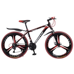 Dsrgwe Bike Mountain Bike, Aluminium Alloy Frame Mountain Bicycles, Double Disc Brake and Front Suspension, 26inch Wheel (Size : 27-speed)