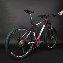 Mountain Bike Bike Mountain Bike AM / 26-inch, TG3 Pneumatic Fork, XF220 High-strength Ultra-light Frame, 27-speed Dual Disc Brake, Bikes Suitable For All-terrain Cycling (Size : 26")