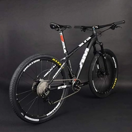 Mountain Bike Bike Mountain Bike AM / 26-inch, TG3 Pneumatic Fork, XM679 High Performance Lightweight Off-road Frame, 30-speed Dual Disc Brake, Bikes Suitable For All-terrain Cycling (Size : 27.5")