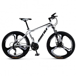 M-YN Mountain Bike Mountain Bike Bicycle 26 Inches Mens MTB Disc Brakes 3 / 6-Spokes(Size:26inch, Color:white)