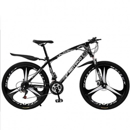 WYLZLIY-Home Bike Mountain Bike Bike Bicycle Men's Bike Mountain Bikes, 26" Mountain Bicycles, 21 / 24 / 27 speeds, Carbon Steel Frame with Dual Disc Brake and Front Suspension Mountain Bike Mens Bicycle Alloy Frame Bicycle