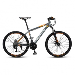 XIAXIAa Mountain Bike Mountain Bike, Cross-Country Variable Speed Bike, 26-inch Tires, 27-Speed, Aluminum Alloy Special-Shaped Frame, Inner Cable Design, Suitable for Adults and Students / A / As Shown
