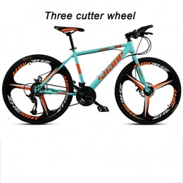 ZYZYZY Bike Mountain Bike Damping Super Light High-carbon Steel Road Bike Variable Speed Disc Brake All Terrain MTB Racing Bicycle D-30 Speed 26 Inches