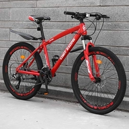 ZYZYZY Mountain Bike Mountain Bike Lightweight All Terrain MTB High-carbon Steel 27 Speed Variable Speed Double Disc Brake 26 Inches Road Bike B-27 Speed 26 Inches