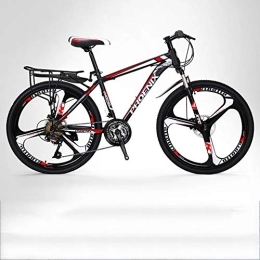 ZYZYZY Bike Mountain Bike Lightweight MTB High-carbon Steel 24 Speed Variable Speed Double Disc Brake 3cutter Wheel 26 Inches Road Bike A-24 Speed 26 Inches