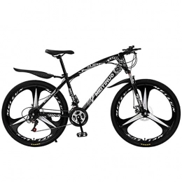 T-Day Mountain Bike Mountain Bike Mountain Bike 21 / 24 / 27-Speed Mountain Bicycle 26 Inches Wheels Dual Disc Brake Bicycle For A Path, Trail & Mountains(Size:27 Speed, Color:Black)