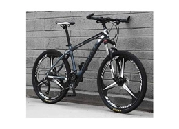 Generic Bike Mountain Bike, Mountain Bike 26 inch Integral Wheel Unisex Suspension Mountain Bike 21 Speed ​​24 Speed ​​27 Speed ​​30 Speed ​​High-Carbon