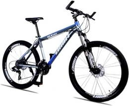 Generic Mountain Bike Mountain Bike, Mountain Bike Aluminum Alloy 26 inch Mountain Bike 27 Speed Off-Road Adult Speed Mountain Men and Women Bicycle, B, 30 Speed