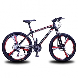 T-Day Mountain Bike Mountain Bike Mountain Bike / Bicycles For Men Woman Adult And Teens 26 In Wheel Carbon Steel Frame 21 / 24 / 27 Speeds Disc Brake For A Path, Trail & Mountains(Size:27 speed, Color:Red)