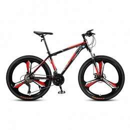XIAXIAa Mountain Bike Mountain Bike, Road Bike, 24 / 26 inch Wheels, 27-Speed, Aluminum Alloy Frame, Double Disc Brakes and Shock-Absorbing Bikes, for Adults / A / 156cm