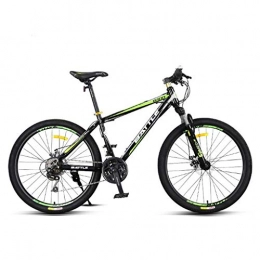 WGYDREAM Mountain Bike Mountain Bike Youth Adult Mens Womens Bicycle MTB 26inch Mountain Bike, Carbon Steel Frame Bicycles, Dual Disc Brake and Front Suspension, Spoke Wheel Mountain Bike for Women Men Adults ( Color : Green )