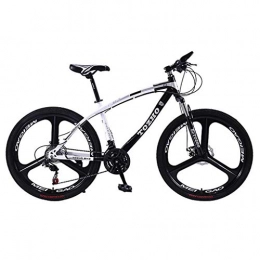 WGYDREAM Mountain Bike Mountain Bike Youth Adult Mens Womens Bicycle MTB 26inch Mountain Bike, Carbon Steel Frame Hard-tail Bicycles, Double Disc Brake and Front Suspension, 21 / 24 / 27 Speed Mountain Bike for Women Men Adults