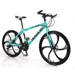 WGYDREAM Bike Mountain Bike Youth Adult Mens Womens Bicycle MTB Mountain Bike MTB 26" Adult Mountain Bicycles Carbon Steel Ravine Bike with Oneness wheel Dual Disc Brake Front Suspension Mountain Bike for Women Men