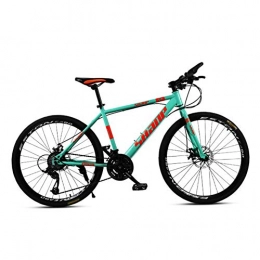 Mountain Bikes, Adult Bikes, 21-speed Bikes, Full Suspension Mountain Bikes, Hardtail Mountain Bikes (Spoke wheel green)