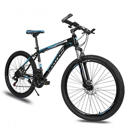 Mountain Bikes Mountain Bike Mountain Bikes Adult Shock-absorbing Disc Brakes Variable Speed Bikes High-carbon Steel Bikes Anti-skid and Anti-rust, Suitable for Roads, Wastelands, And Cities