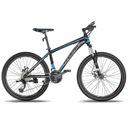 Aoyo Mountain Bike Mountain Bikes, Aluminum Alloy Cross-country Speed Bikes, Young Students And Adults Racing(Color:Black blue)