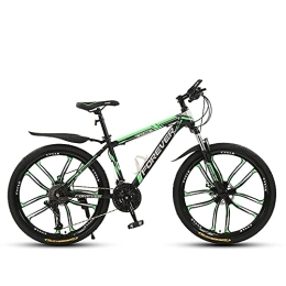 AIPOLE Bike Mountain Bikes, High-Carbon Steel Frame Bikes, 27 Speed 26 Inches Wheels Gearshift, Front and Rear Disc Brakes Bicycle, for Adults