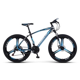 MQJ Bike MQJ 26 inch Mountain Bike All-Terrain Bicycle with Front Suspension Adult Road Bike for Men or Women / Blue / 21 Speed