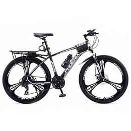 MQJ Bike MQJ 27.5 in Mountain Bike Bicycle for Boys Girls Women and Men 24 Speed Gears with Dual Disc Brake and Front Suspension / Black / 27 Speed