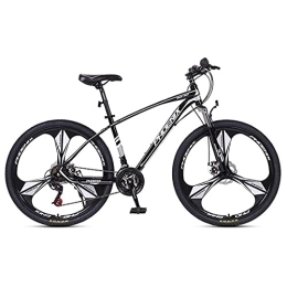 MQJ Mountain Bike MQJ Adult Mountain Bike 27.5 inch Wheels Adult Bicycle 24 Speeds MTB Bike for Mens Womens with Double Disc Brake Suspension Fork, Multiple Colors / Black / 27 Speed