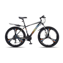 MQJ Bike MQJ Adult Mountain Bike 27.5-Inch Wheels Mens / Womens Carbon Steel Frame 24 / 27 Speed with Front and Rear Disc Brakes / Orange / 24 Speed