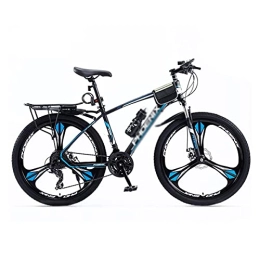MQJ Mountain Bike MQJ Mountain Bike 27.5 Inches 24 Speed Wheels Dual Disc Brake Carbon Steel Frame MTB Bicycle for a Path, Trail &Amp; Mountains / Blue / 24 Speed