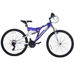 Muddyfox Bike Muddyfox Womens Recoil 26 Purple / White 26 Inch