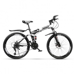 MUYU Bike MUYU 21-speed(24-speed, 27-speed) Road Bikes Bicycle Foldable Aluminum Road Bicycle Dual Disc Brake Bicycles, White, 24speed
