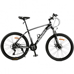 MUYU Mountain Bike MUYU Mountain Bike Aluminum Alloy Frame And 26-Inch Wheels with Disc Brakes 24-Speed(27-Speed, 30-Speed), White, 27speed