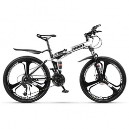 MUYU Bike MUYU Road Bikes 21-speed(24-speed, 27-speed) Bicycle Foldable Aluminum Road Bicycle Dual Disc Brake Bicycles, White, 21Speed