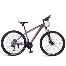 MYRCLMY Bike MYRCLMY Mountain Bike, Variable Speed, Light Weight, Adult Women's Bicycle, Double Shock Absorption Off-Road Racing, Men's And Women's Bicycle, 33-Speed Shock, Orange, 26inch