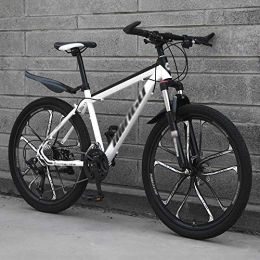 N\A Mountain Bike NA ZGGYA Mens Bike 26 Inch Bycicles Hybrid, 21 Speed Regulation, Mountain Bike With Front Suspension Adjustable Seat, High Carbon Steel Hard Tail Mountain Bike