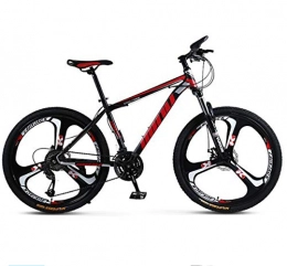 NANXCYR Mountain Bike 30 Speed 26'' MTB Men's Bike with Double Disc Brake Speed ​​Adjustable Bicycle U Type Front Fork Shock Anti-Slip Bicycles for Men and Women,D