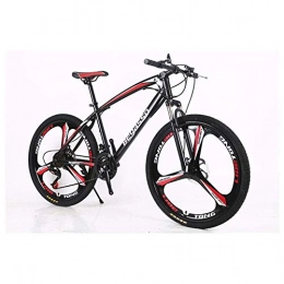 NBVCX Bike NBVCX Life Accessories 26" Mountain Bicycle with Suspension Fork 21 30 Speeds Mountain Bike with Disc Brake Lightweight High Carbon Steel Frame