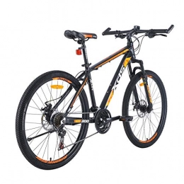 NBWE Bike NBWE Mountain Bike Leisure Travel Transmission Aluminum Alloy Bicycle Front and Rear Mechanical Disc Brakes 21 Speed 26 Inch Commuter bicycle