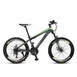 NBWE Bike NBWE Mountain Bike Youth Student Variable Speed Shock Disc Brakes Bicycle Racing 24 Inch 24 Speed Commuter bicycle