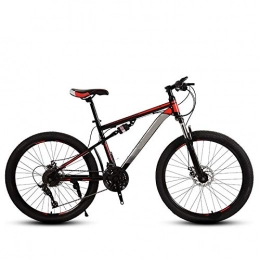 ndegdgswg Mountain Bike ndegdgswg 24 / 26 Inch Mountain Bike, Double Shock Absorber Adult Off Road Variable Speed Road Sports Car Youth Student Bike 26inches 27speed