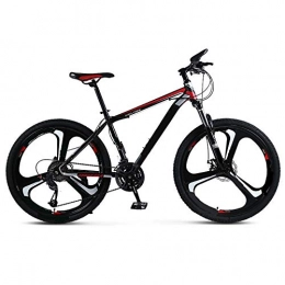 ndegdgswg Mountain Bike ndegdgswg Mountain Bike Bicycle, 26 Inch Disc Brake Double Disc Brake Student Bicycle 26inches21speed Oneround3knives(blackandred)