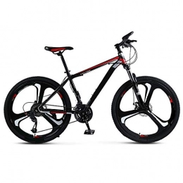 ndegdgswg Mountain Bike ndegdgswg Mountain Bike Bicycle, 26 Inch Disc Brake Double Disc Brake Student Bicycle 26inches27speed Oneround3knives(blackandred)
