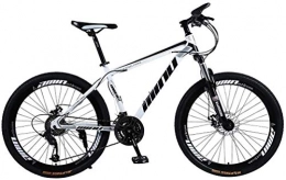 NENGGE Mountain Bike NENGGE 26 Inch 21 Speed Mountain Bike, Adult Student Outdoors MTB, Women Men High Carbon Steel Travel Outroad Bikes, Travel Outdoor Adjustable Bicycle (Color : White)