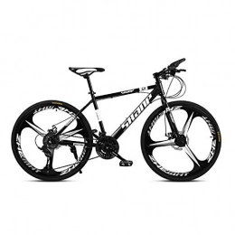 Outdecker Bike Outdecker Bicycle, High-Speed Mountain Bike 26 Inches, 24-Speed Dual Disc Brake Bicycle, for Off-Road, Mountain, Adult Riding, Black